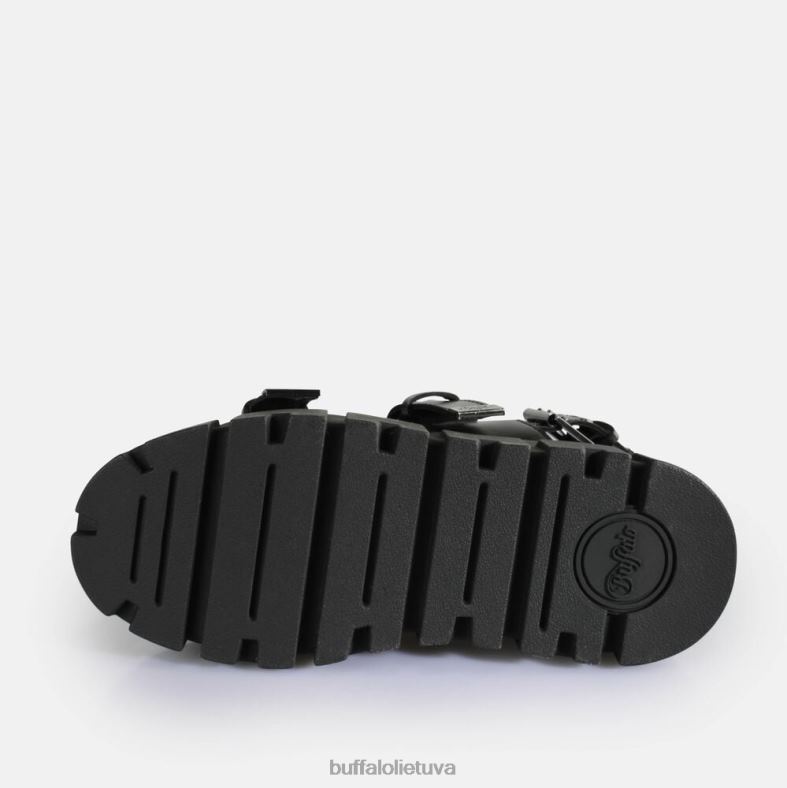 ava platformos basutės veganiškos Buffalo juodas4D4XB520 |sandalai