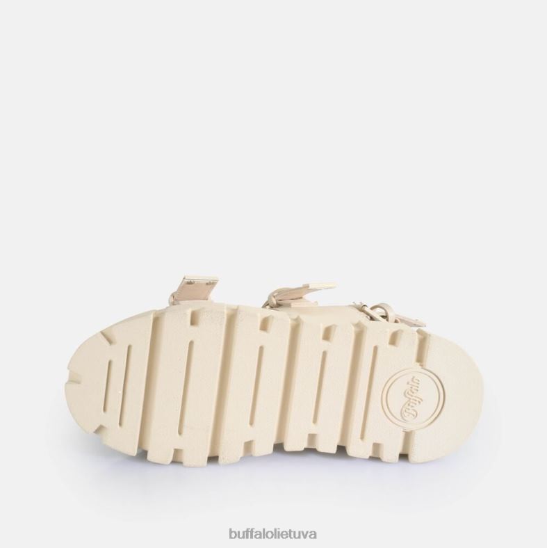 ava platformos basutės veganiškos Buffalo kremas4D4XB519 |sandalai