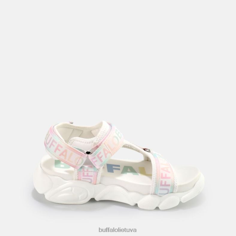 cld tec veganiškos basutės Buffalo baltas4D4XB558 |sandalai