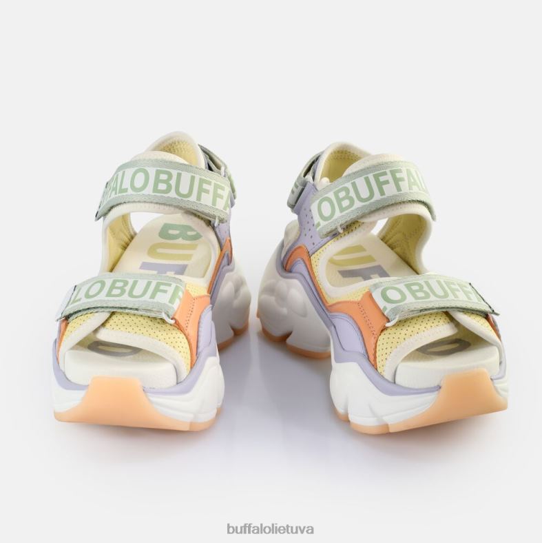 dvejetainiai 0 platforminiai sandalai veganiški Buffalo levandų multi4D4XB150 |sandalai