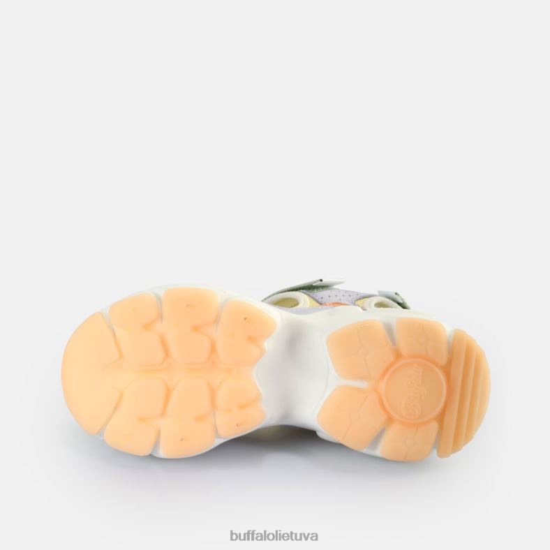 dvejetainiai 0 platforminiai sandalai veganiški Buffalo levandų multi4D4XB150 |sandalai