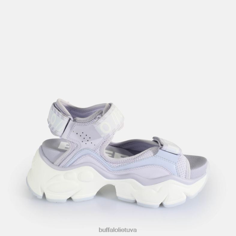 dvejetainiai 0 platforminiai sandalai veganiški Buffalo levandos4D4XB147 |sandalai
