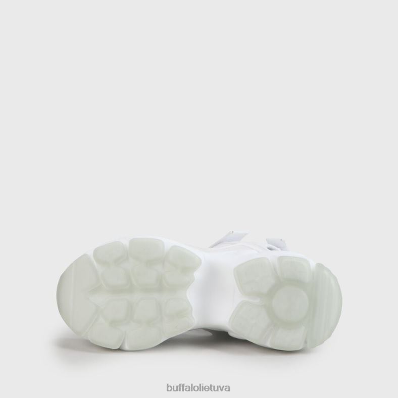 dvejetainis arba sandalas veganas Buffalo baltas4D4XB148 |sandalai