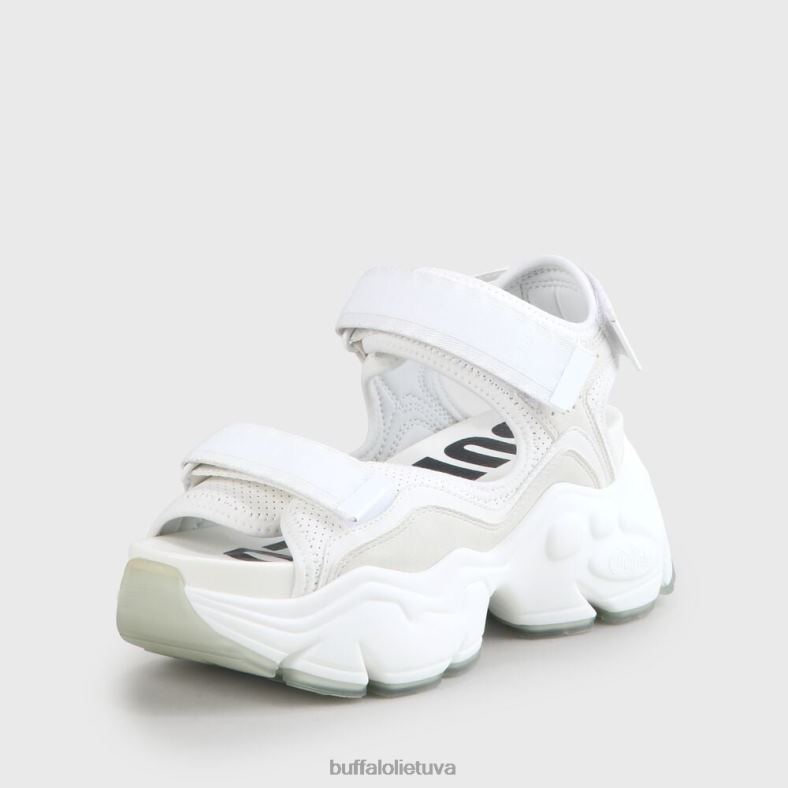 dvejetainis arba sandalas veganas Buffalo baltas4D4XB148 |sandalai