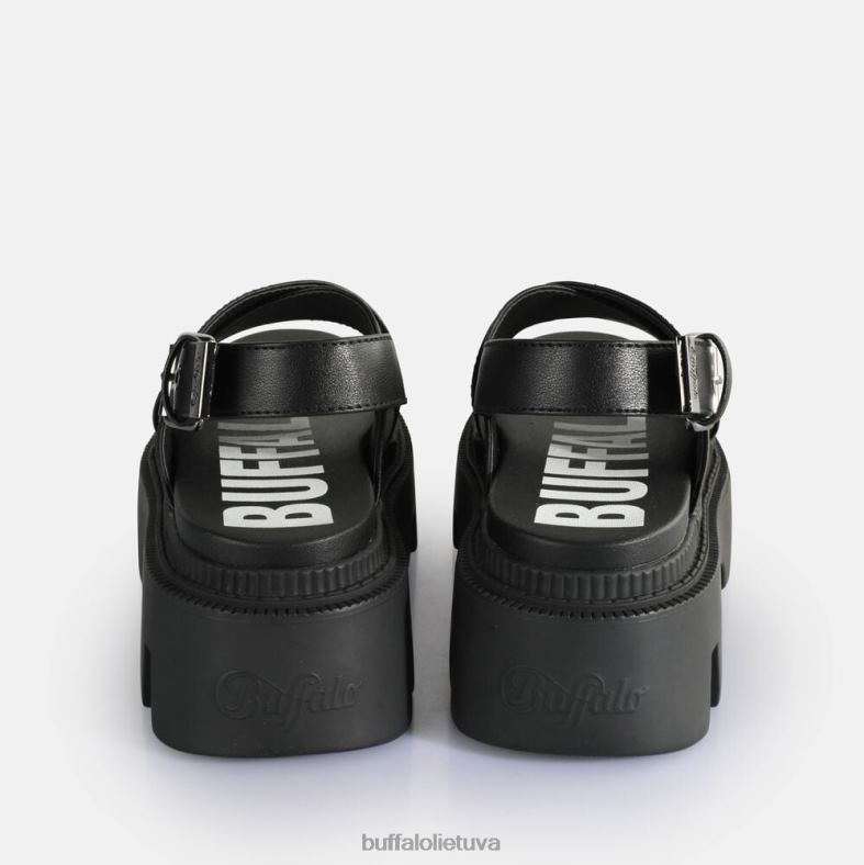 flora cross platform sandalai vegan Buffalo juodas4D4XB164 |sandalai