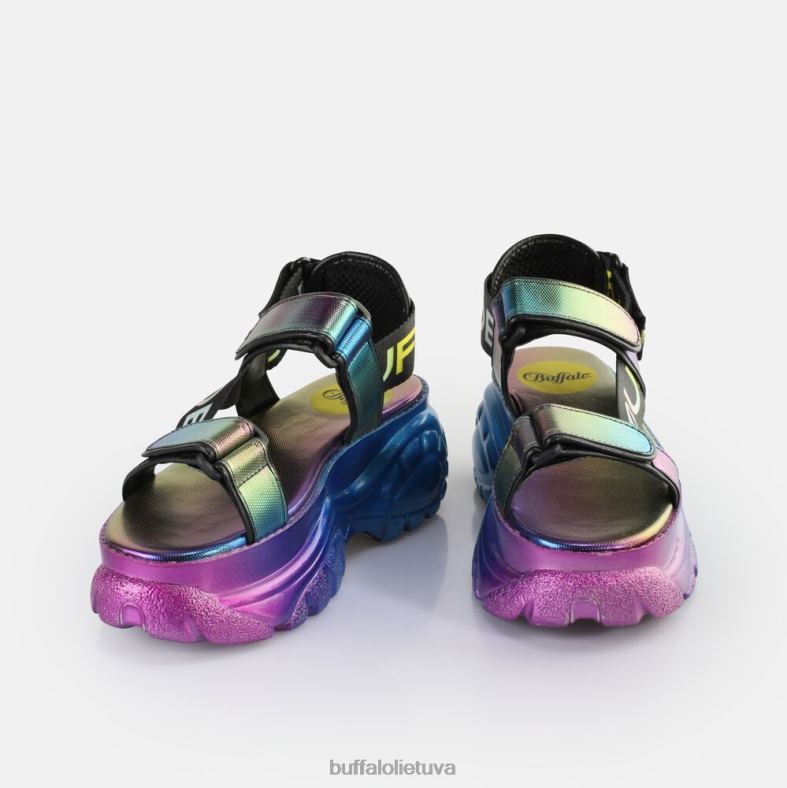 klasikiniai ts snd platforminiai sandalai veganiški Buffalo undinė violetinė4D4XB522 |sandalai