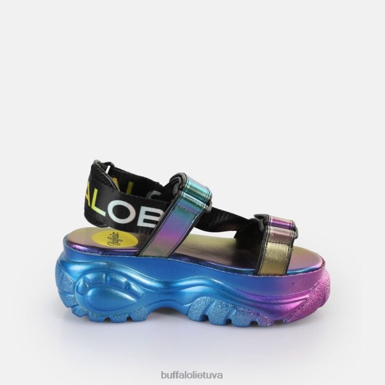 klasikiniai ts snd platforminiai sandalai veganiški Buffalo undinė violetinė4D4XB522 |sandalai