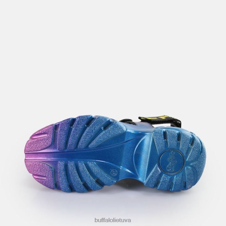 klasikiniai ts snd platforminiai sandalai veganiški Buffalo undinė violetinė4D4XB522 |sandalai