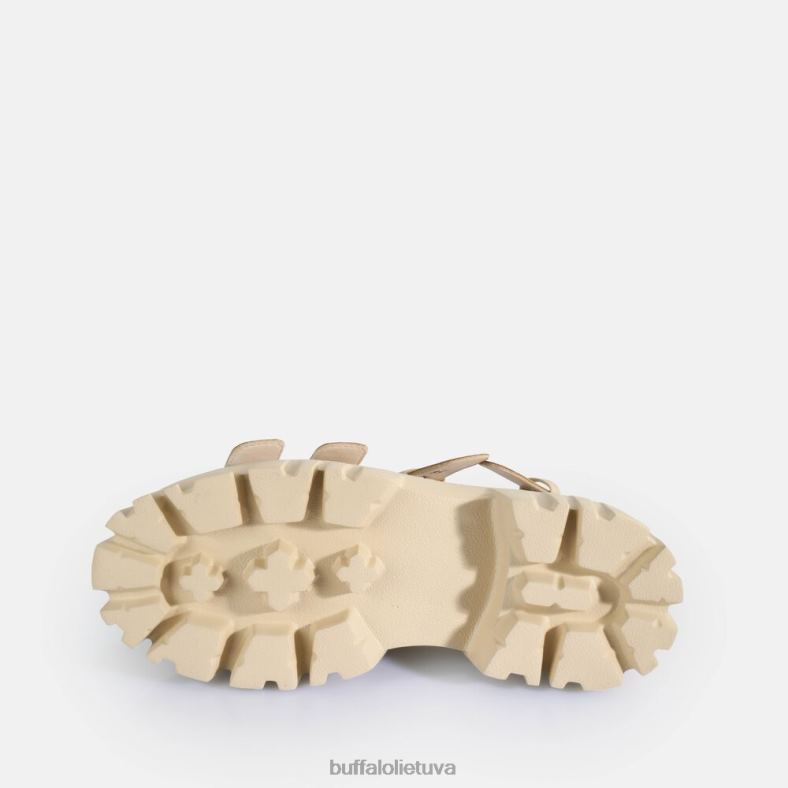 liūto kietos platformos sandalai veganiški Buffalo kremas4D4XB720 |sandalai