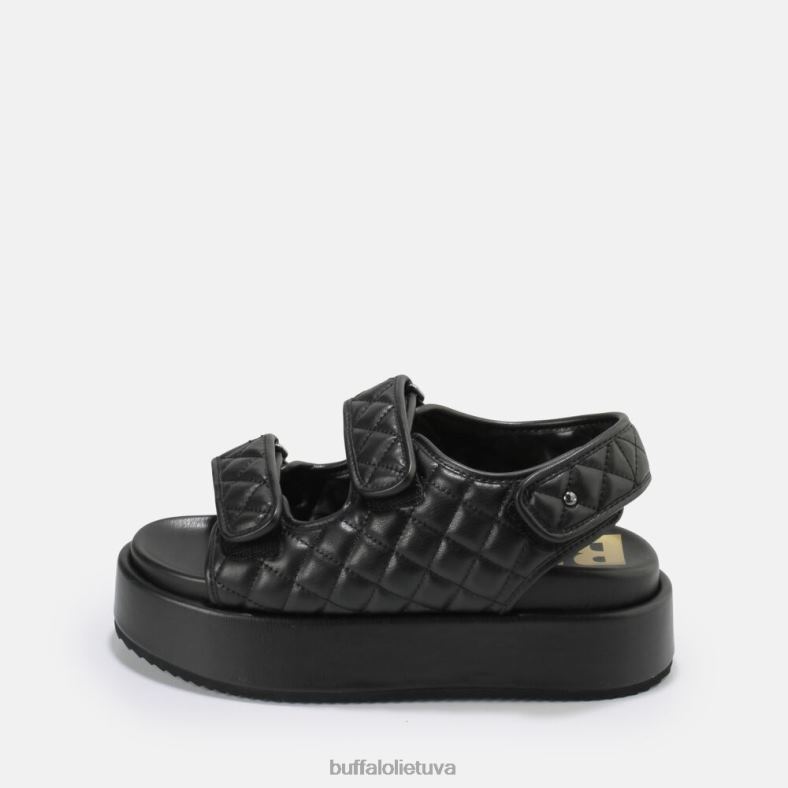 noa antklodės platforminės basutės veganiškos Buffalo juodas4D4XB786 |sandalai