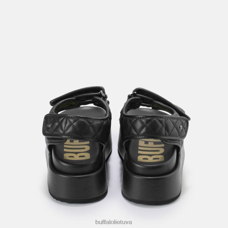 noa antklodės platforminės basutės veganiškos Buffalo juodas4D4XB786 |sandalai