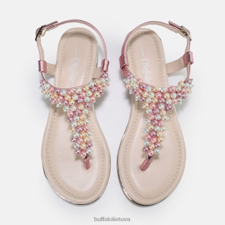Capri perliniai sandalai veganai Buffalo įvairiaspalvis4D4XB873 |sandalai