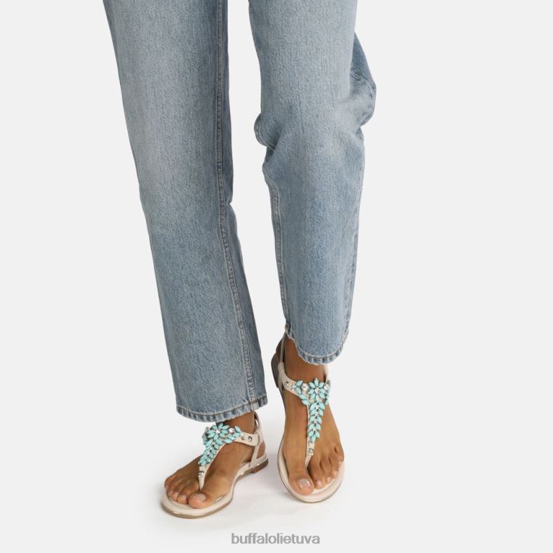 Rosalie veganiškas sandalas Buffalo mėtų žalia4D4XB814 |sandalai