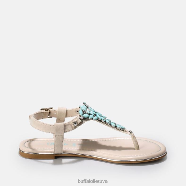 Rosalie veganiškas sandalas Buffalo mėtų žalia4D4XB814 |sandalai