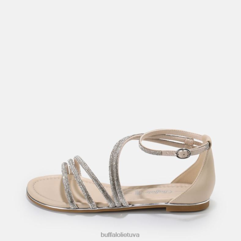 capri glam sandalai veganai Buffalo kremas4D4XB89 |sandalai