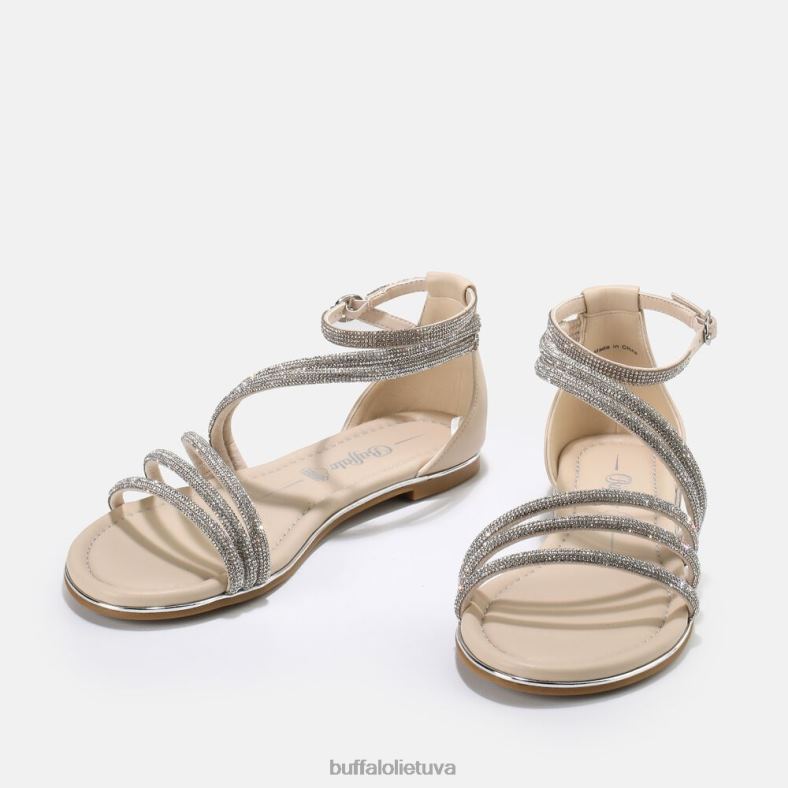 capri glam sandalai veganai Buffalo kremas4D4XB89 |sandalai