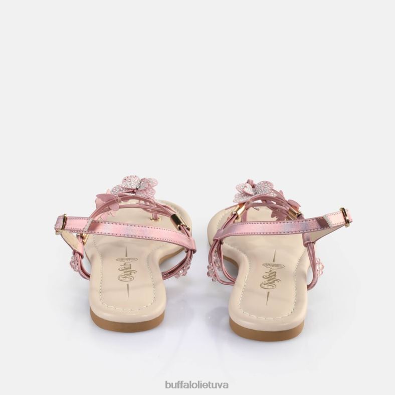 capri putojantys drugeliai sandalai veganiški Buffalo rožinis4D4XB386 |sandalai