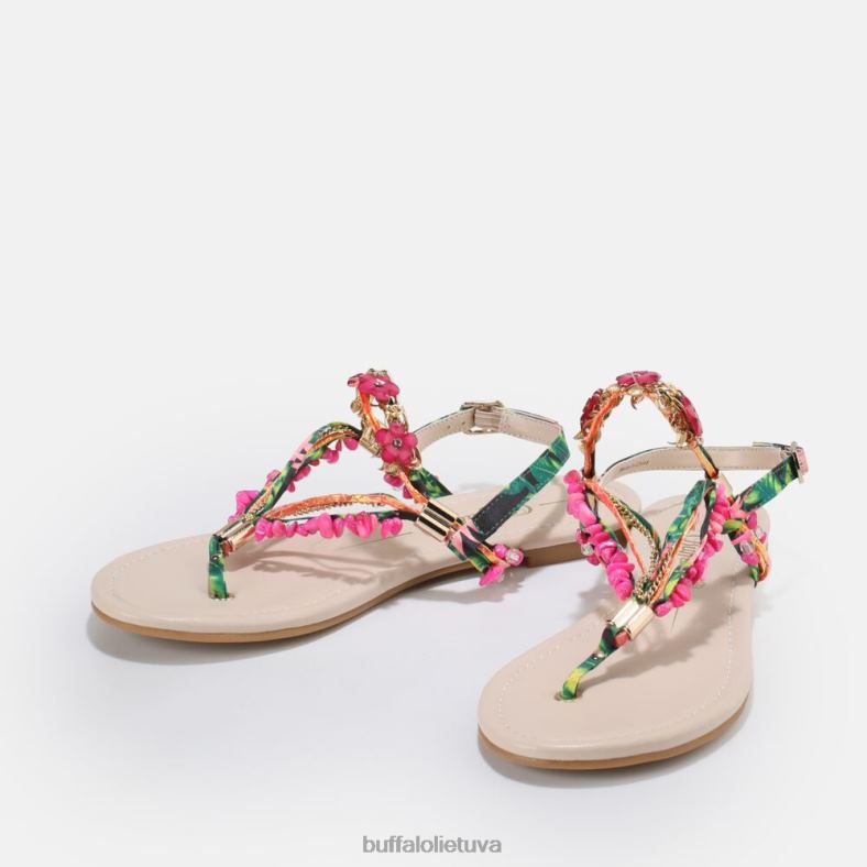 capri vacay sandalai veganai Buffalo fuksija4D4XB175 |sandalai