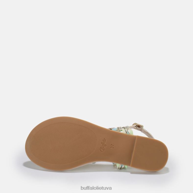 capri vacay sandalai veganai Buffalo mėlyna/turkio4D4XB177 |sandalai