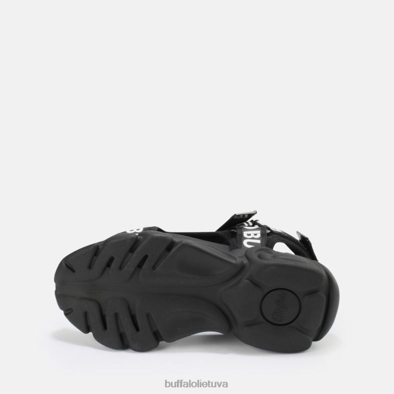 cld tec veganiškos basutės Buffalo juodas4D4XB559 |sandalai