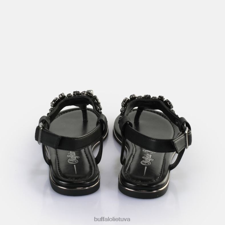 rhonda sandalai veganiški Buffalo juodas4D4XB94 |sandalai