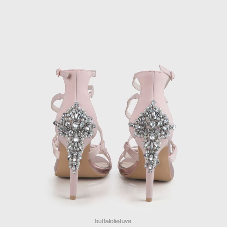 Claudia sandalas su kulkšnies dirželiu Buffalo rožinis4D4XB338 |sandalai