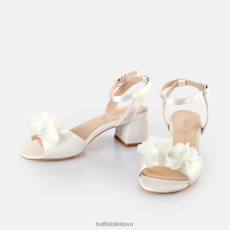 Lucy Rose sandalai su kulnais Buffalo dramblio kaulo4D4XB11 |sandalai