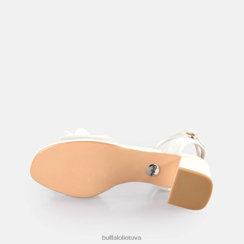 Lucy Rose sandalai su kulnais Buffalo dramblio kaulo4D4XB11 |sandalai