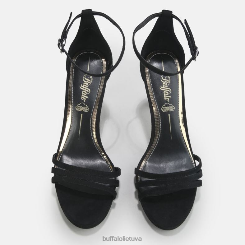 Melissa 2 aukštakulniai sandalai veganiški Buffalo juodas4D4XB216 |sandalai