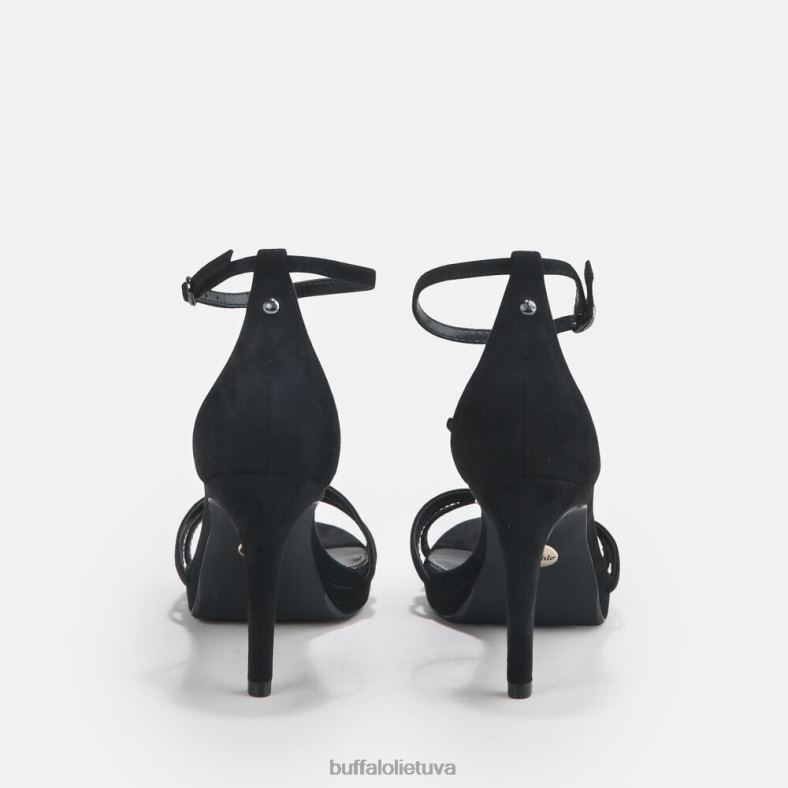 Melissa 2 aukštakulniai sandalai veganiški Buffalo juodas4D4XB216 |sandalai