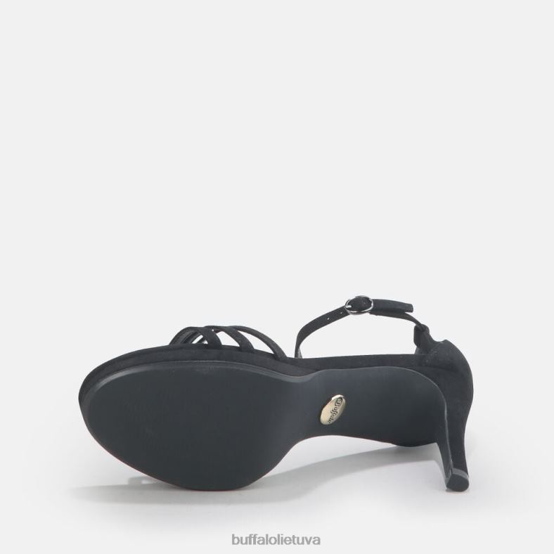 Melissa 2 aukštakulniai sandalai veganiški Buffalo juodas4D4XB216 |sandalai