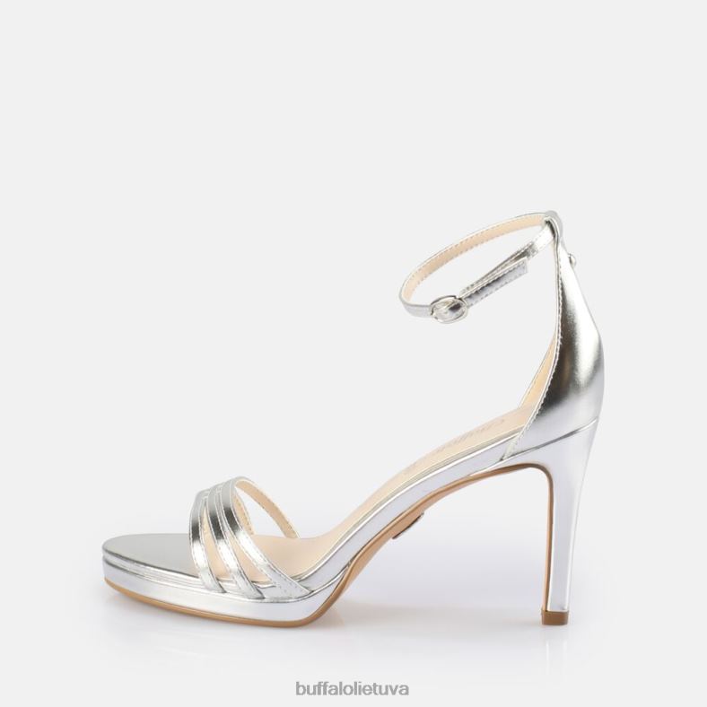 Melissa 2 aukštakulniai sandalai veganiški Buffalo sidabras4D4XB214 |sandalai