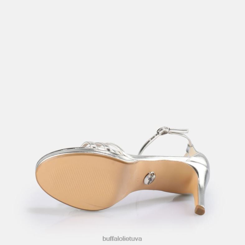 Melissa 2 aukštakulniai sandalai veganiški Buffalo sidabras4D4XB214 |sandalai