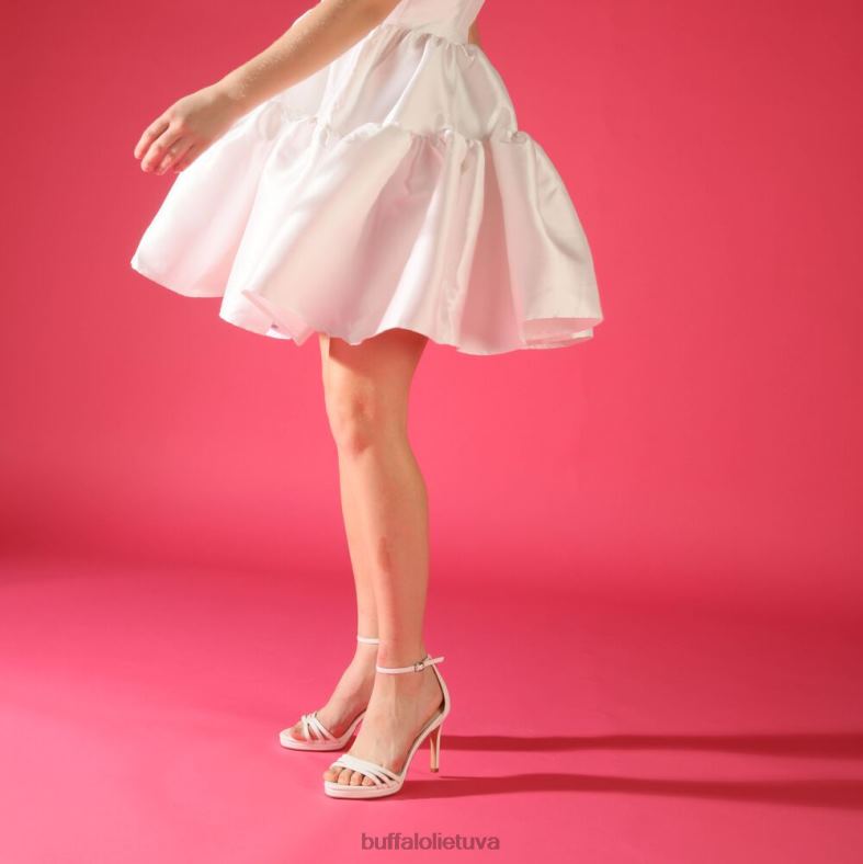 Melissa 2 kulniukai veganiški sandalai Buffalo baltas4D4XB217 |sandalai