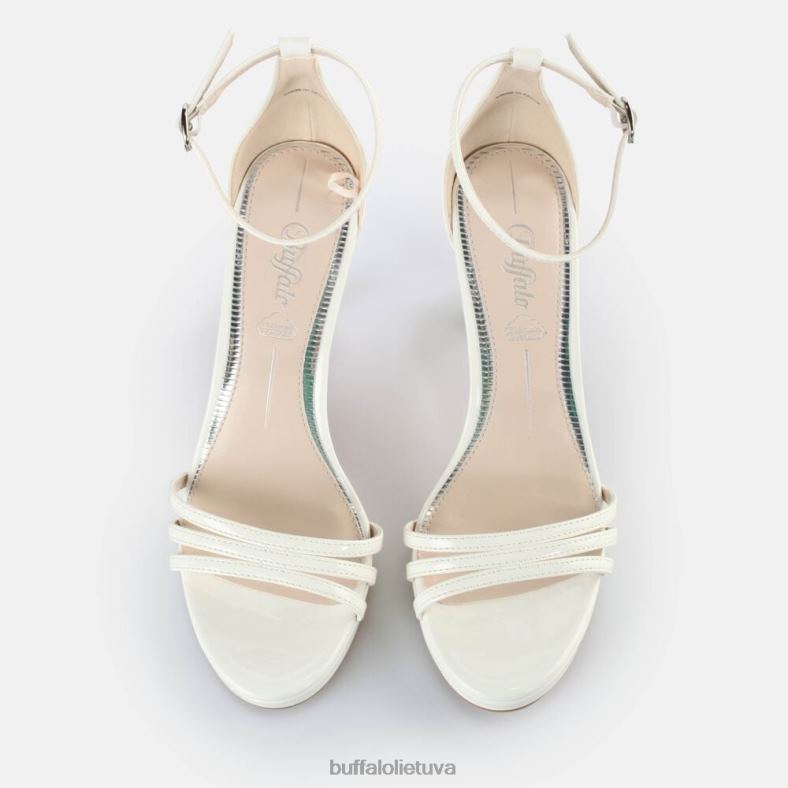 Melissa 2 kulniukai veganiški sandalai Buffalo baltas4D4XB217 |sandalai