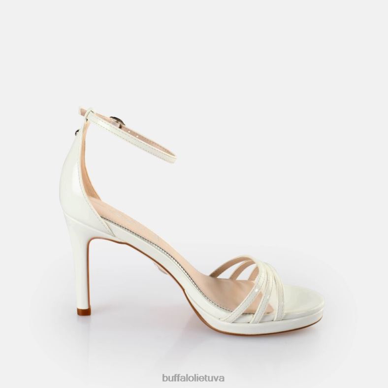 Melissa 2 kulniukai veganiški sandalai Buffalo baltas4D4XB217 |sandalai