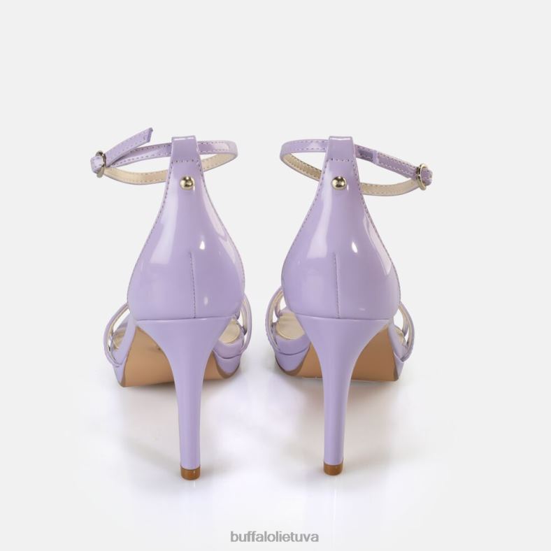 Melissa 2 kulniukai veganiški sandalai Buffalo levandos4D4XB219 |sandalai