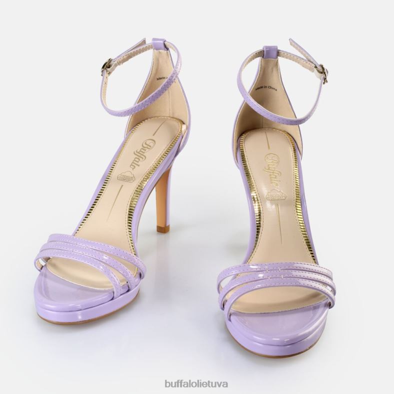 Melissa 2 kulniukai veganiški sandalai Buffalo levandos4D4XB219 |sandalai