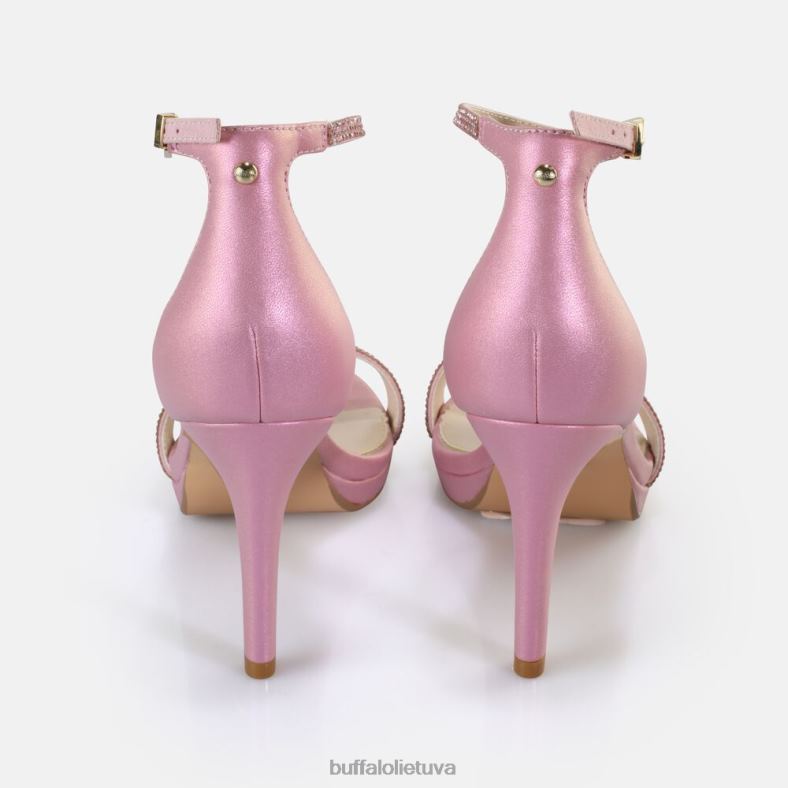 Monroe 2 kulniukai veganiški Buffalo rausva metalo4D4XB231 |sandalai