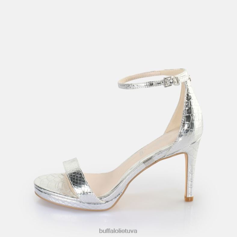 Monroe 2 pakulniai sandalai vegan Buffalo gyvatės sidabras4D4XB229 |sandalai