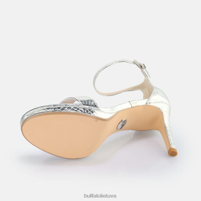 Monroe 2 pakulniai sandalai vegan Buffalo gyvatės sidabras4D4XB229 |sandalai