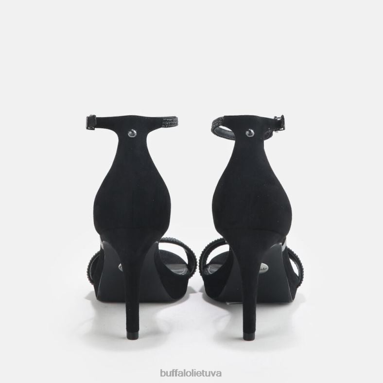 Monroe 2 sandalai veganai Buffalo juodas4D4XB223 |sandalai