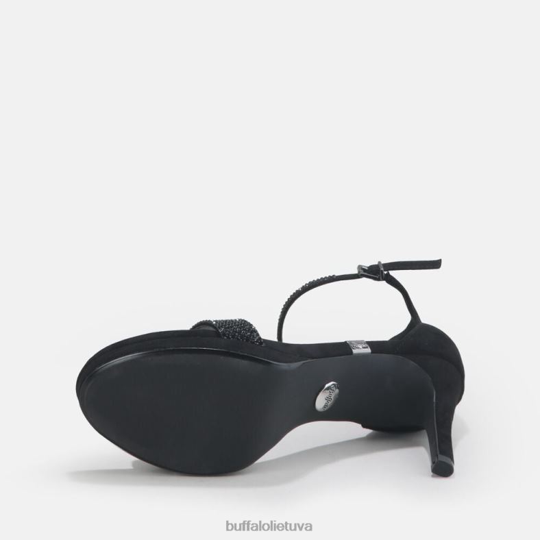 Monroe 2 sandalai veganai Buffalo juodas4D4XB223 |sandalai