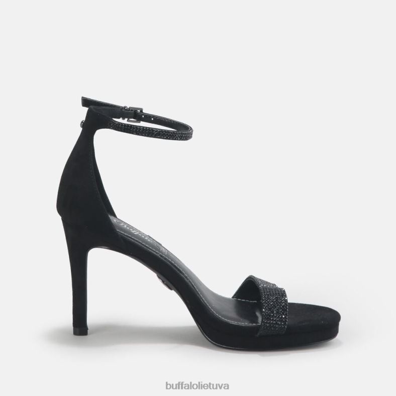 Monroe 2 sandalai veganai Buffalo juodas4D4XB223 |sandalai