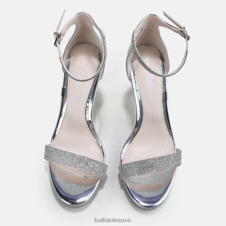 Monroe 2 sandalai veganai Buffalo sidabras4D4XB224 |sandalai