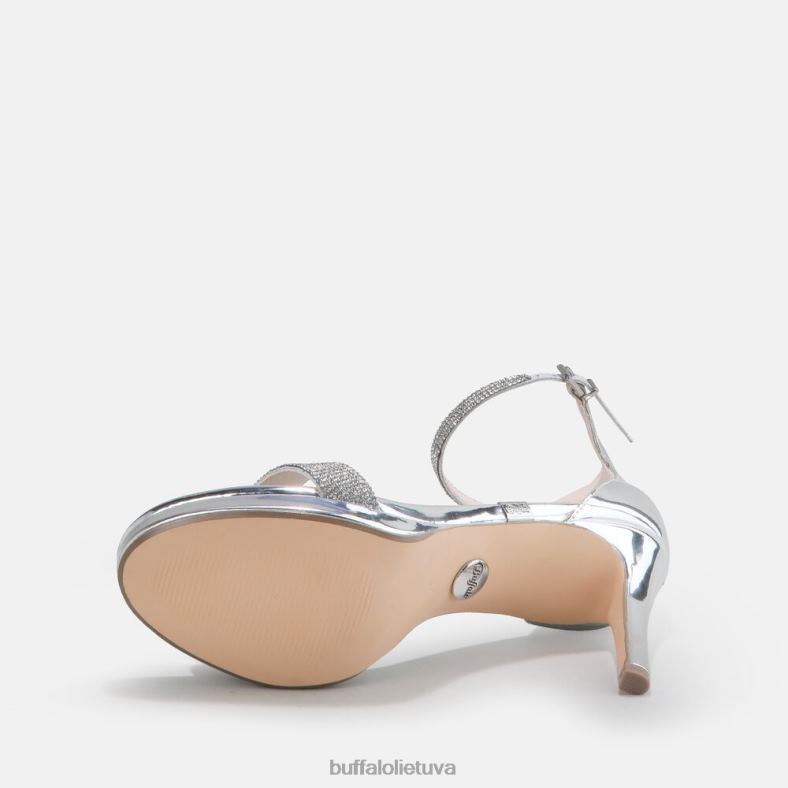 Monroe 2 sandalai veganai Buffalo sidabras4D4XB224 |sandalai
