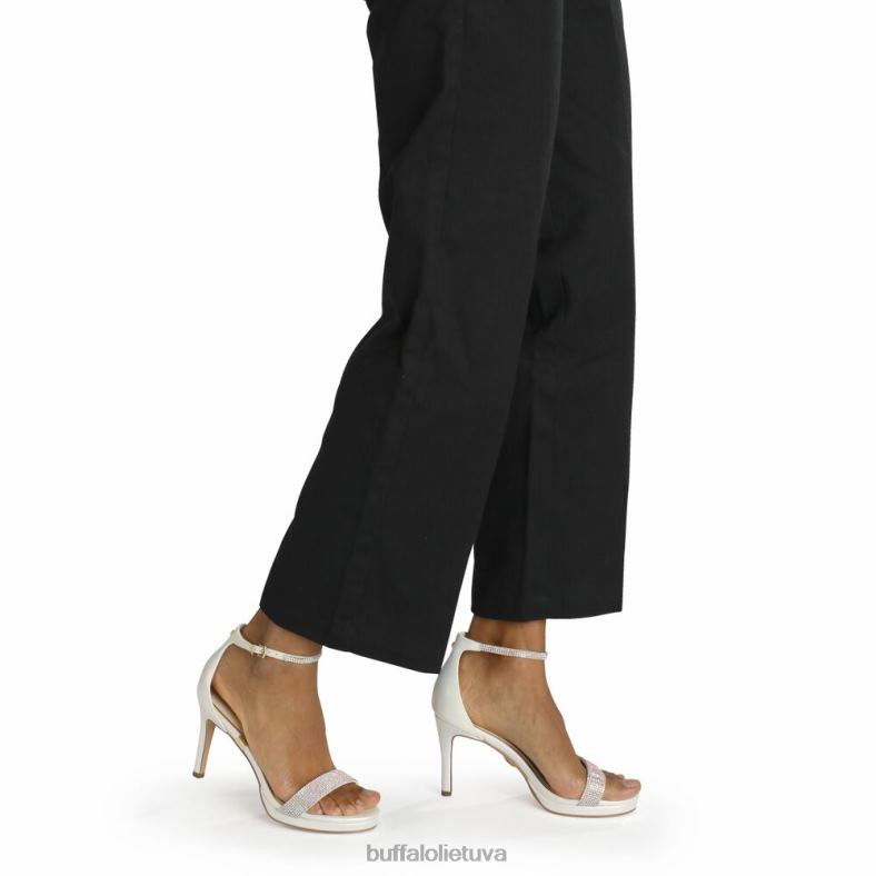 Monroe aukštakulniai sandalai veganai Buffalo perlamutrinė balta4D4XB226 |sandalai