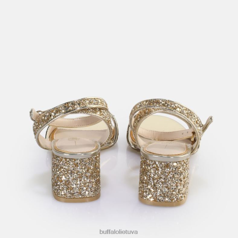 Rainelle aukštakulniai sandalai veganai Buffalo auksas4D4XB542 |sandalai