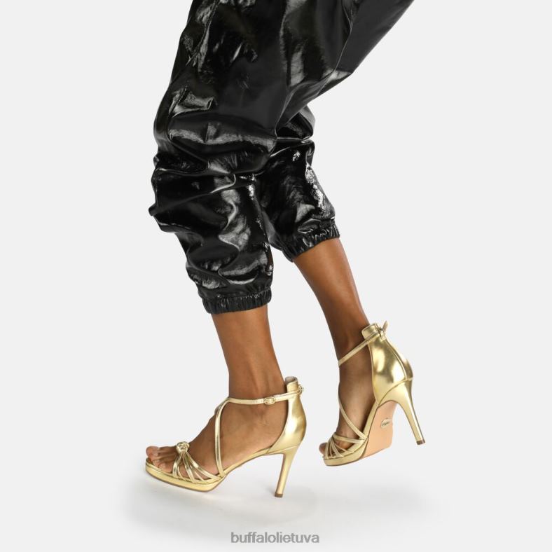 Serena Bow aukštakulniai sandalai vegan Buffalo auksas4D4XB285 |sandalai