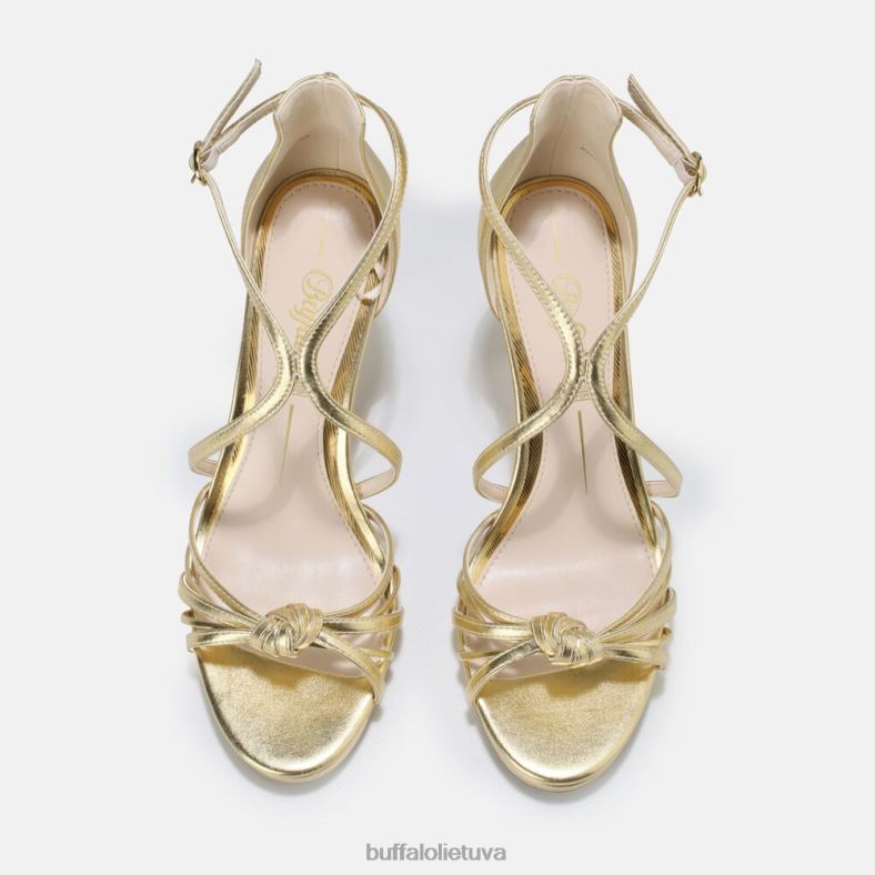 Serena Bow aukštakulniai sandalai vegan Buffalo auksas4D4XB285 |sandalai